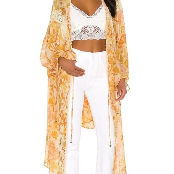 Free people lost in love boho kimono - Picture 3 of 11
